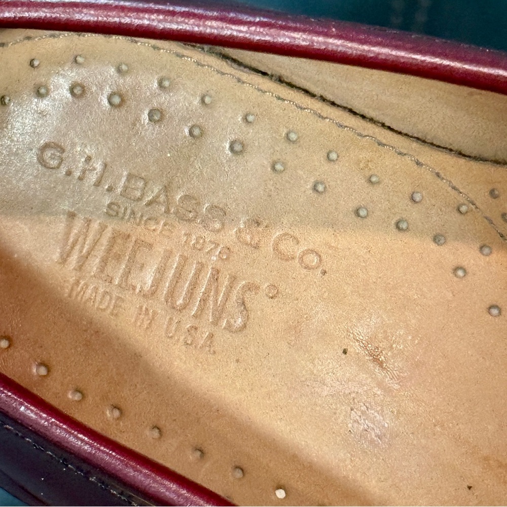 G.H. Bass Weejuns Layton Kiltie Tassel Loafers Men's 11 Preppy Ivy League Staple - Picture 3 of 7